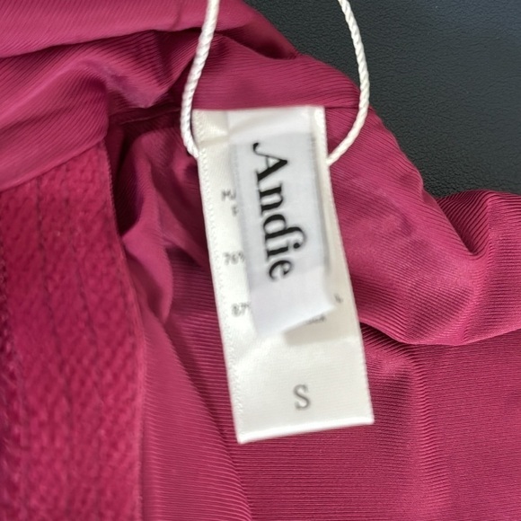 Andie Santorini One Piece Swimsuit Women's S Plum Purple NWT - Picture 12 of 16